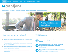 Tablet Screenshot of haentjens.biz